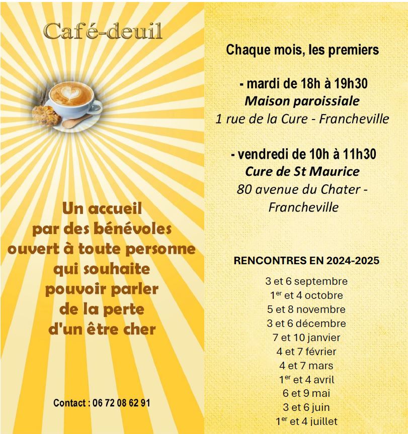 café deuil